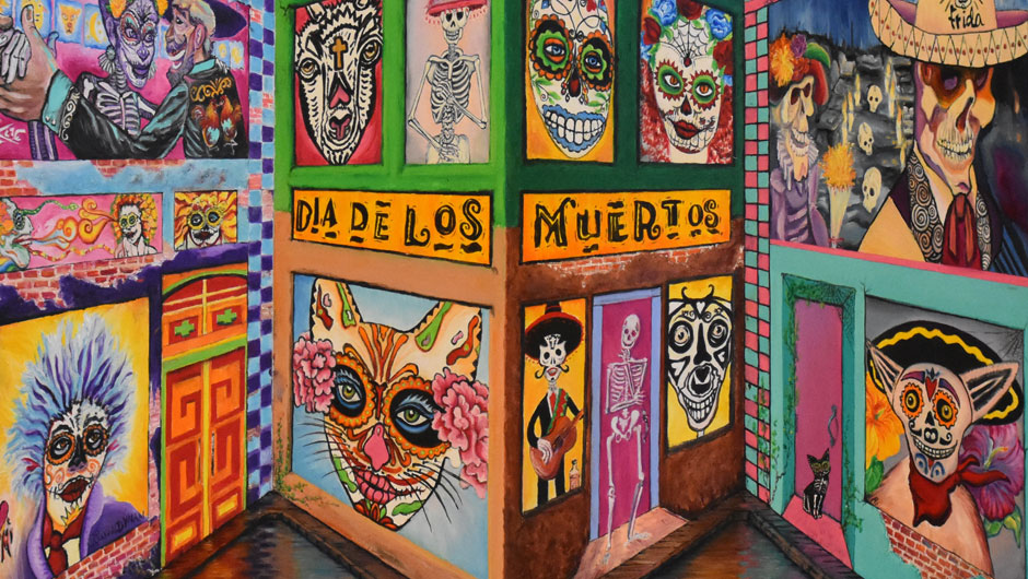 Day of the Dead sculpture